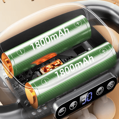 Appareil Massage - High - FrequencyBodyMassage™ - Gris 8 têtes - Accès Bien - Etre