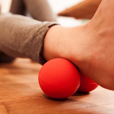 Boule de Massage - PeanutMassageBall™ - Rouge - Accès Bien - Etre