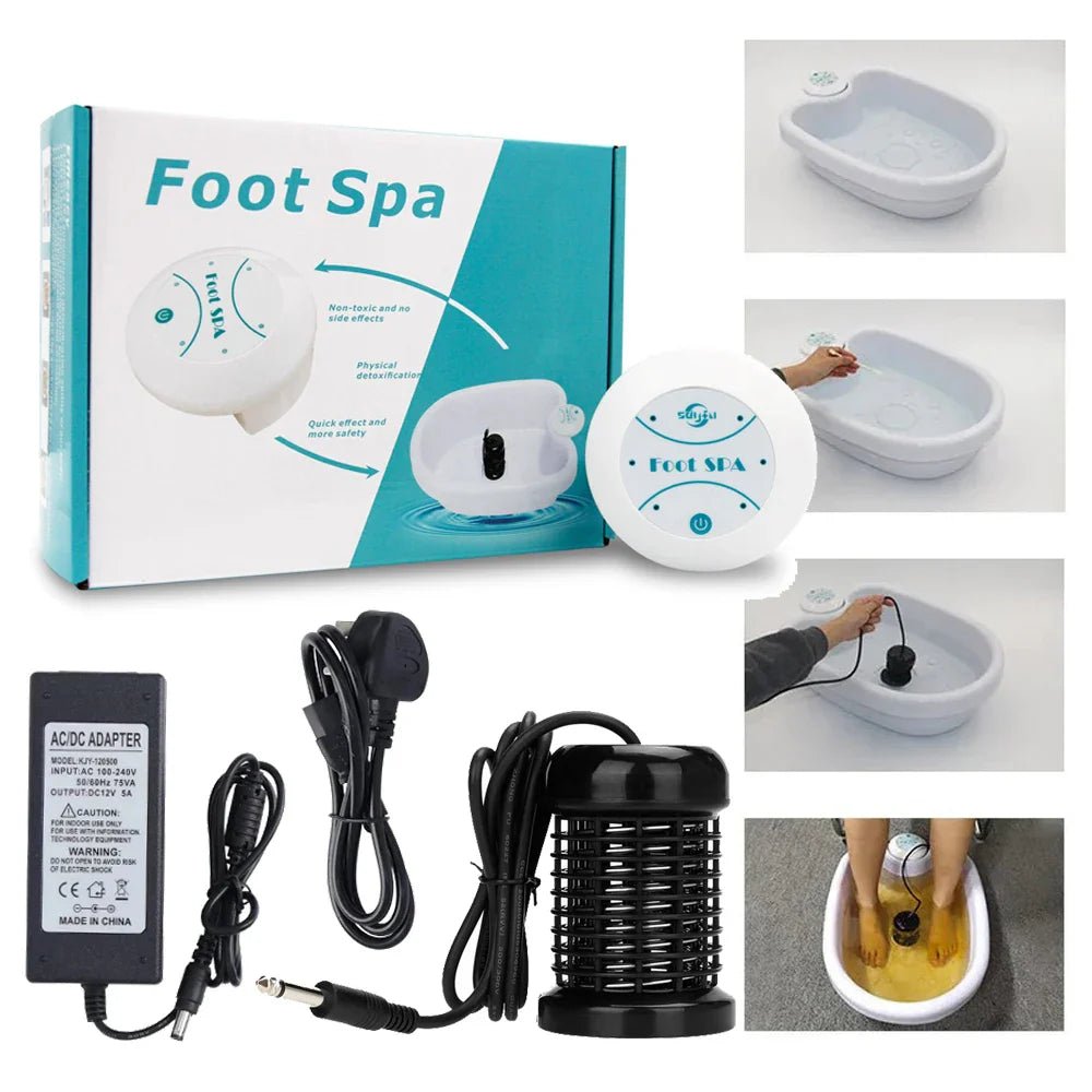 Machine Massage Pied - AquaDetox™ - Spa Pieds - Accès Bien - Etre