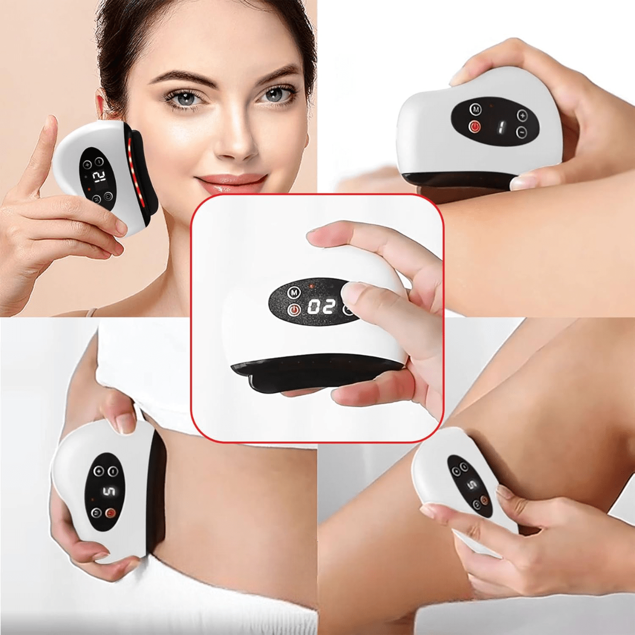 Masseur Electrique - ElectricMassager™ - Blanc - Accès Bien - Etre